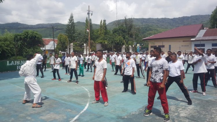Ditbinmas Polda NTT Menyelenggarakan Pelatihan Satpam Gelombang IX di Kabupaten Alor
