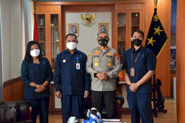 Perkuat Penegakan Hukum di Bidang Obat dan Makanan, Kapolda NTT Terima Kunjungan dari Kepala Balai POM Kupang