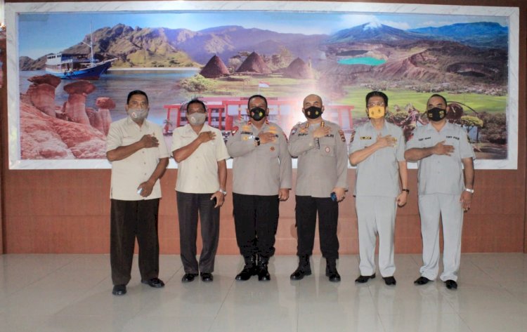 Wakapolda NTT Terima Kunjungan Silaturahmi Pengurus PP. Polri  NTT dan KBPP Polri NTT