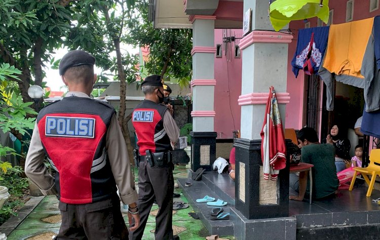 Patroli Harkamtibmas, Personel Unit Turjawali Imbau Warga Kota Kupang Tetap Disiplin Gunakan Masker