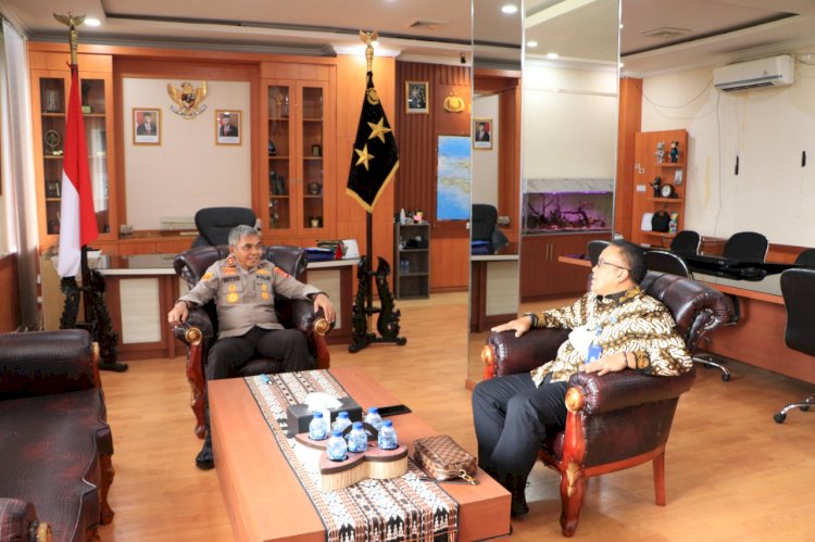 Kapolda NTT Terima Kunjungan Silaturahmi Kepala BNNP NTT yang Baru