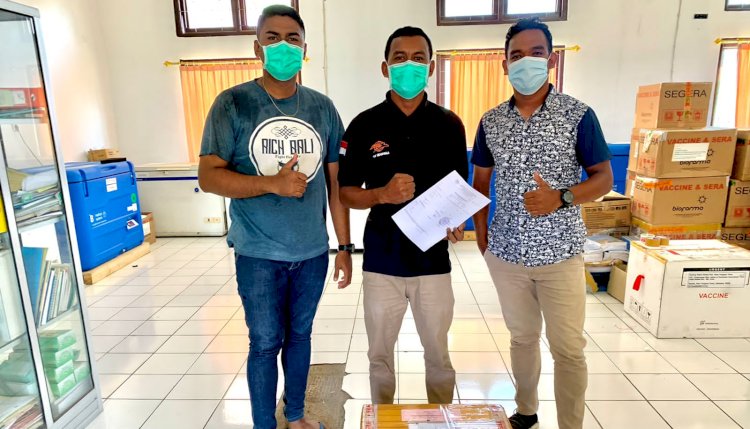 Satgas Deteksi Ops Aman Nusa Turangga 2022, Kawal Pendistribusian Vaksin Bagi Kabupaten Sikka