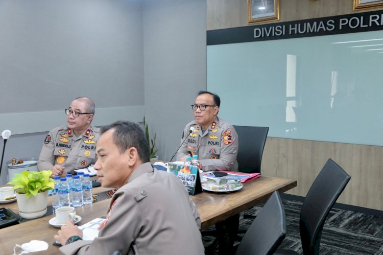 Sambut Hari Bhayangkara 2022, Polri Gelar Lomba Menembak Bersama Pati TNI-Polri dengan Insan Pers