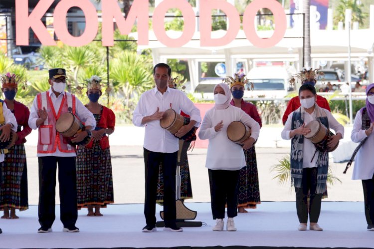 Wakapolda NTT Hadiri Acara Peresmian Perluasan Bandara Komodo Labuan Bajo oleh Presiden RI
