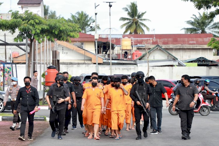 Sejarah Baru Polda Riau Ungkap Kasus Narkoba, Amankan 203 KG Sabu dan 404.491 Butir Ekstasi