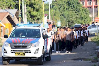 Meriahkan Car Free Day Menjelang HUT Lantas Bhayangkara Ke-67