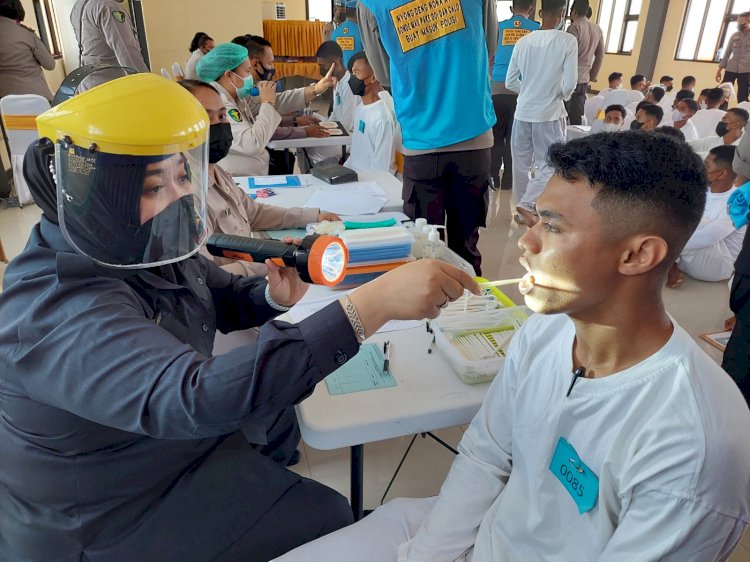 Tidak Memenuhi Syarat, 213 orang Casis Tamtama Dinyatakan Gugur Seleksi Kesehatan Tahap I
