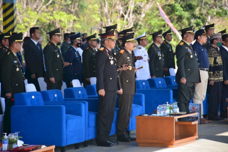 Kapolda NTT Hadiri Upacara Peringatan Dirgahayu TNI ke-77