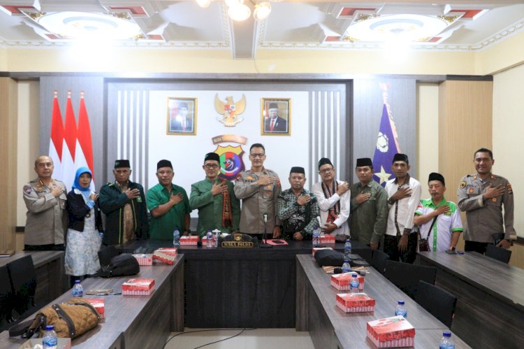 Wakapolda Terima Kunjungan Silaturahmi Pengurus Wilayah NU NTT