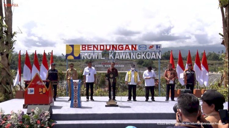 Presiden Jokowi Harap Bendungan Kuwil Kawangkoan Cegah Banjir Bandang Manado