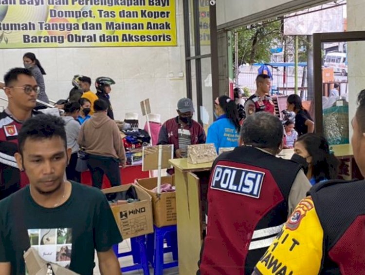 KRYD, Anggota Ditsamapta Polda NTT Patroli Dialogis Beri Pesan Kamtibmas Bagi Warga Kota Kupang
