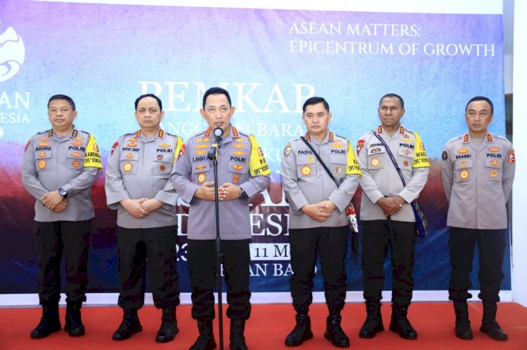 Kapolri Pimpin TFG Delapan Satgas Pengamanan KTT ASEAN