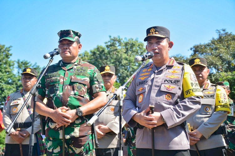 Kapolri : TNI POLRI Siap Melaksanakan Pengamanan KTT Asean 2023