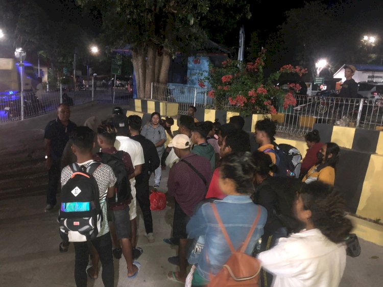 27 Warga TTS Korban Perdagangan Orang yang Dipulangkan dari Lembata Dijemput Satgas TPPO Polda NTT