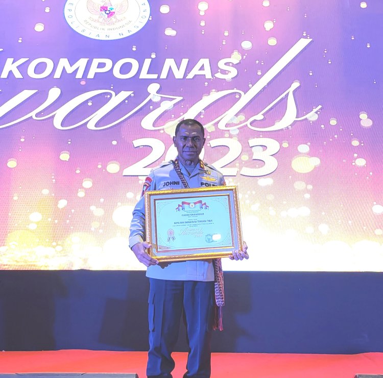 Membanggakan, Polda NTT Raih Piala dan Tiga Piagam dalam Ajang Kompolnas Awards 2023
