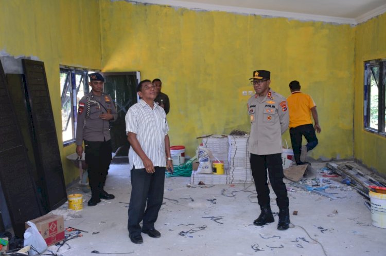 Kapolda NTT Tinjau Kemajuan Pembangunan Gedung PP Polri dan KBPPP di Kota Kupang