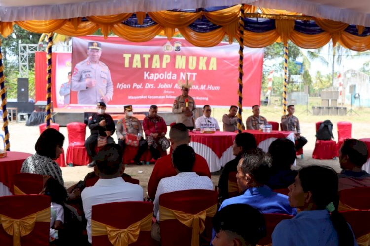 Kapolda NTT Sampaikan Pesan Penting saat Kunjungi Dusun Kukak, Kabupaten Kupang
