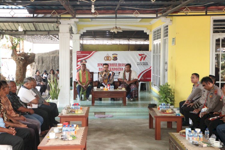 Dialog Karolog Polda NTT dengan Warga Lasiana dan Oesapa, Kota Kupang: Meningkatkan Keamanan Bersama