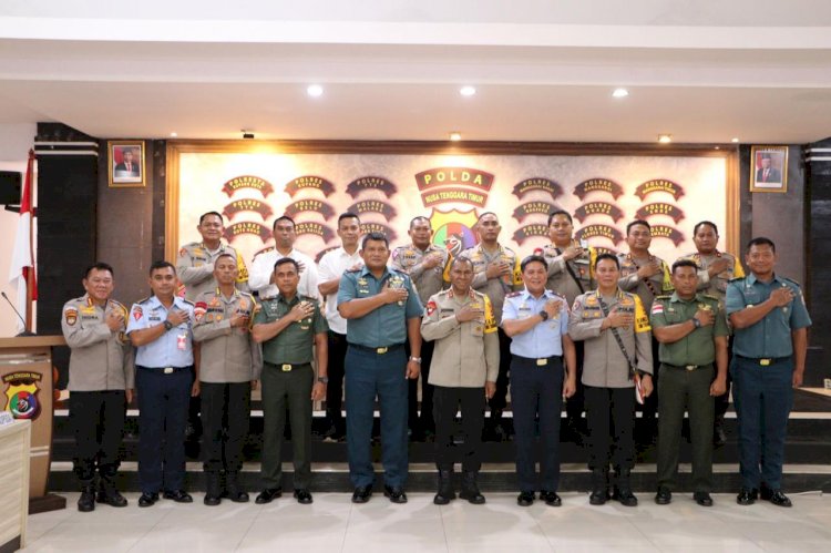 Polda NTT Gelar Rapat Koordinasi TNI dan Polri Menjelang Pemilu Serentak 2024
