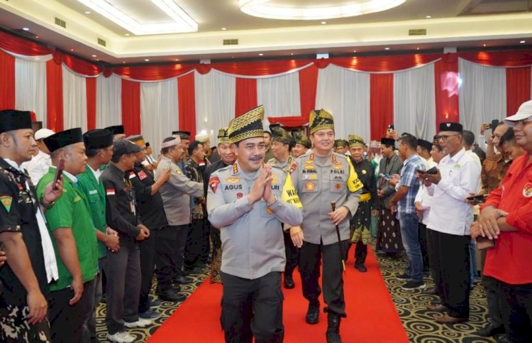 Silaturahmi Kebangsaan Polri Presisi Untuk Negeri, Wakapolri Komjen Agus Andrianto Ingatkan Pentingnya Menjaga Persatuan.