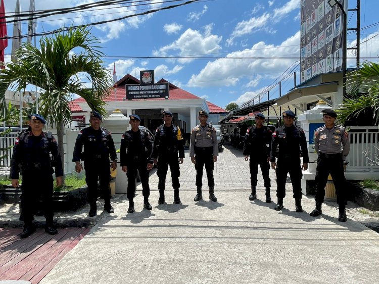 Satgas Tindak Tingkatkan Kesiapan Keamanan Dengan Patroli Kamtibmas di Kota Kupang