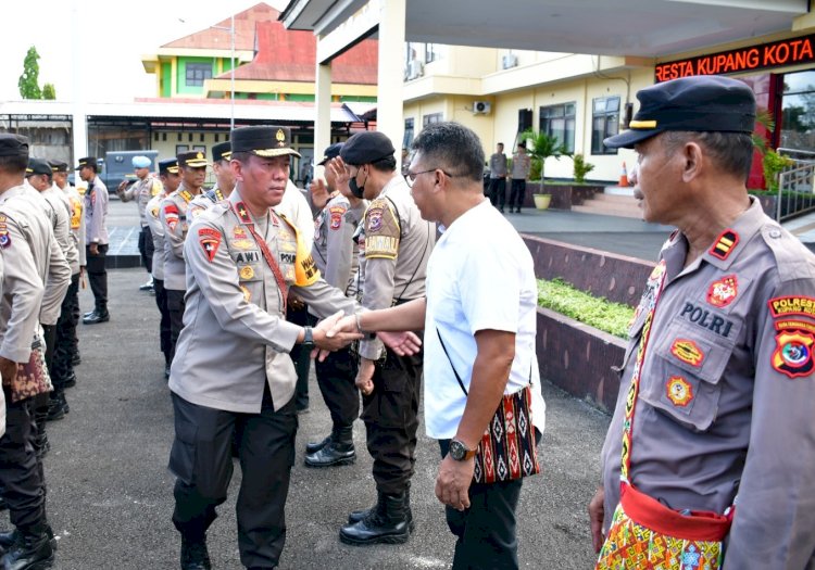 Perdana, Wakapolda NTT Sambangi Polresta Kupang Kota