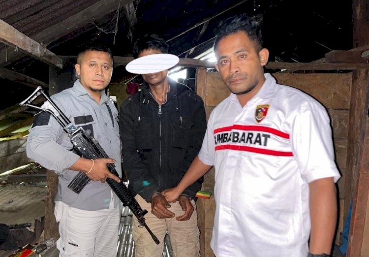 Satreskrim Polres Sumba Barat Berhasil Amankan Seorang DPO Pelaku Pembunuhan di Kabupaten Sumba Barat