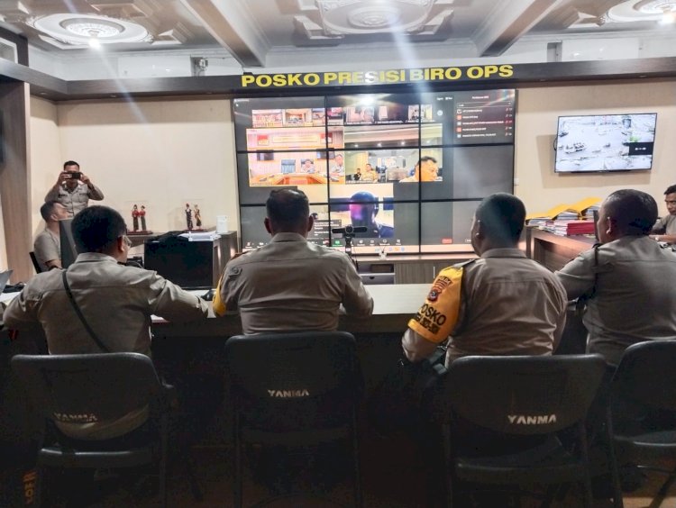 Posko OMB Turangga Polda NTT Siaga, Monitoring Pengamanan Pemilu 2024
