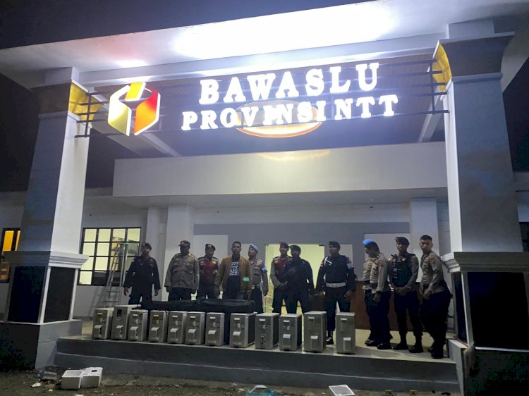 Satgas Operasi Mantap Brata Turangga Tingkatkan Patroli di Kota Kupang Menjelang Pemilu