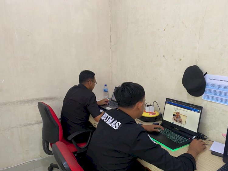 Satgas Humas Turangga Perkuat Patroli Siber Demi Keamanan Pemilu 2024