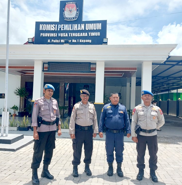 Operasi Mantap Brata (OMB) Turangga 2023-2024: Polda NTT Perketat Keamanan di Kota Kupang