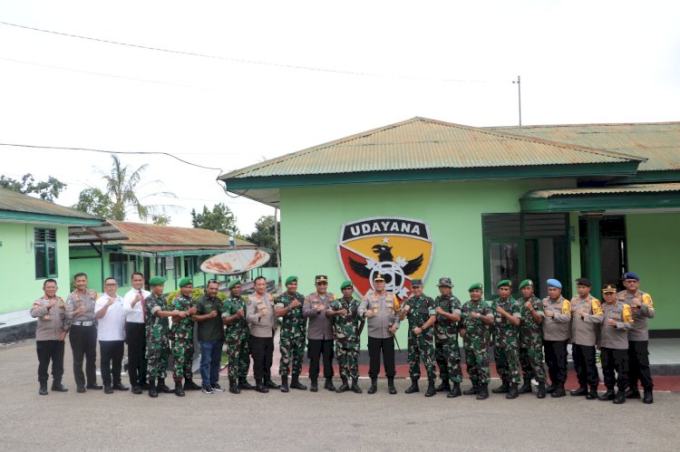 Kapolda NTT Kunjungi Kodim 1621/TTS: Mempererat Sinergi Antara TNI dan Polri