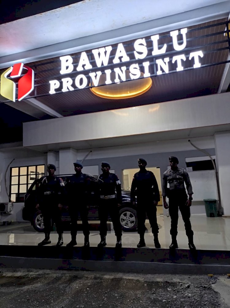 Patroli Malam Satgas Tindak Turangga: Upaya Mempertahankan Keamanan Kota Kupang Selama Tahapan Kampanye Pemilu 2024