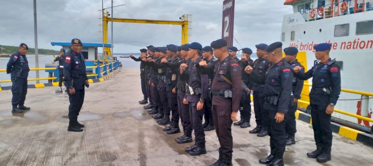 Personel Satgas Tindak Satbrimobda NTT Siap BKO di Polres Rote Ndao: Menjunjung Profesionalisme dan Disiplin
