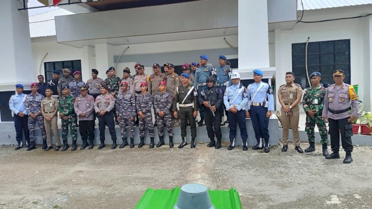Sinergi TNI-Polri dan Pol-PP Provinsi NTT: Patroli Gabungan Skala Besar di Kota Kupang Menjelang Pemilu Serentak 2024