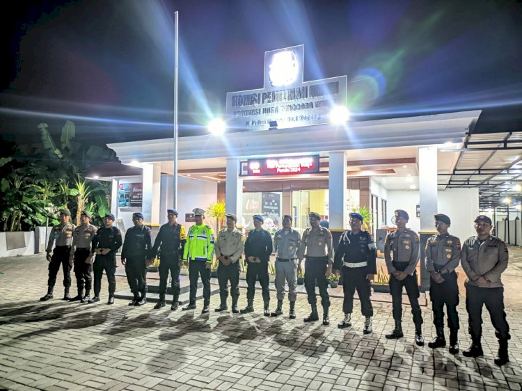 Personel Gabungan OMB Turangga 2024 Terus Lakukan Patroli Cipta Kondisi di Kota Kupang