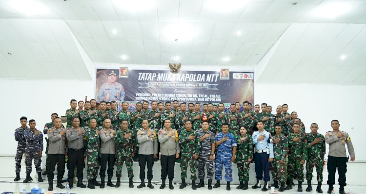 Kapolda NTT Tekankan Sinergitas TNI-Polri di Sumba Timur Jelang Pilkada