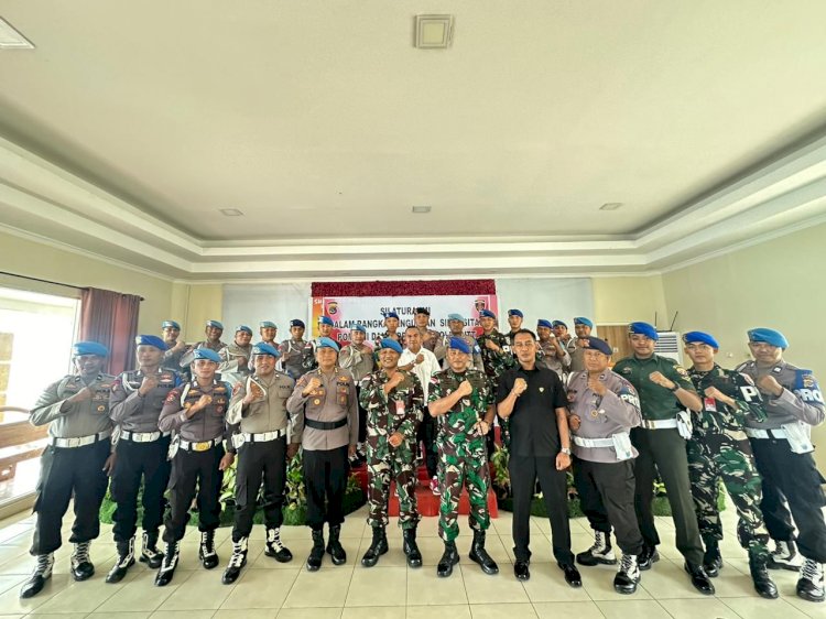 Perkuat Sinergitas, Propam Polda NTT Silaturahmi dengan Pom TNI
