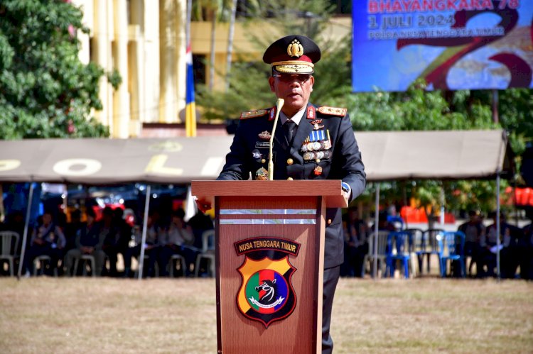 Perayaan Hari Bhayangkara ke 78, Kapolda NTT Minta Kritikan dan Masukan Masyarakat