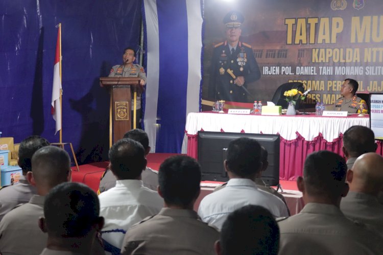 Kapolda NTT Dorong Sinergitas TNI-Polri di Manggarai Timur untuk Wujudkan Keamanan Masyarakat