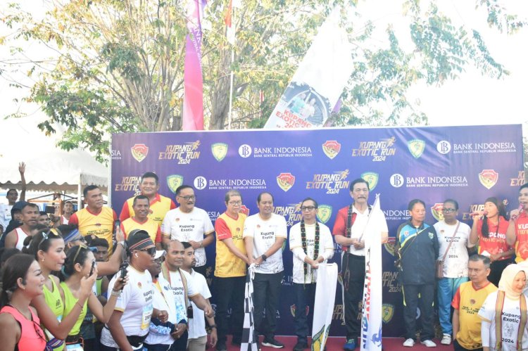 Kapolda NTT Hadiri Kupang Exotic Run 2024: Promosi Gaya Hidup Sehat dan Budaya Lokal