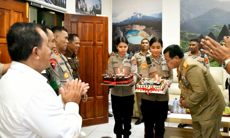 Kapolda NTT bersama Forkopimda NTT beri Surprise Hari Agraria dan Tata Ruang