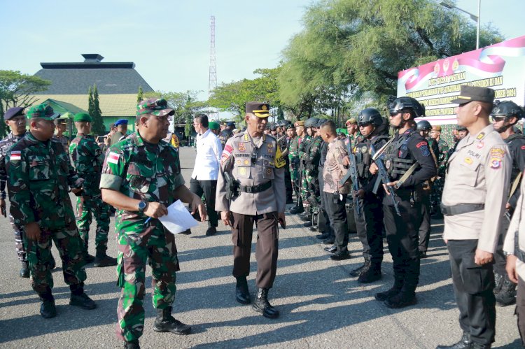 Jelang Kunjungan Presiden Jokowi di NTT, TNI-Polri Siagakan Pengamanan VVIP di Kupang