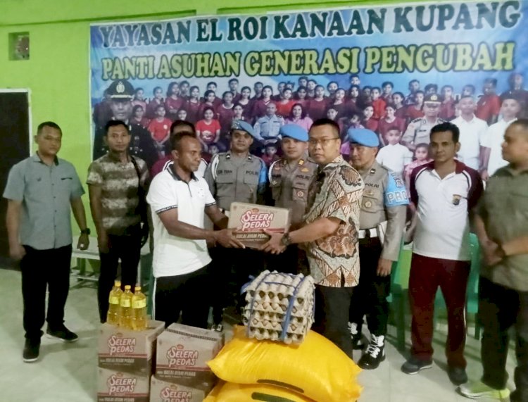 Bidpropam Polda NTT Rayakan Hari Jadi ke-22 dengan Kegiatan Sosial di Panti Asuhan