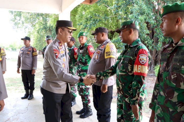 Wakapolda NTT Lakukan Kunjungan Kerja di Kabupaten Rote Ndao