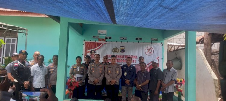 Polda NTT Gelar Kegiatan Jumat Curhat Bersama Warga Oebufu, untuk Serap Aspirasi Masyarakat