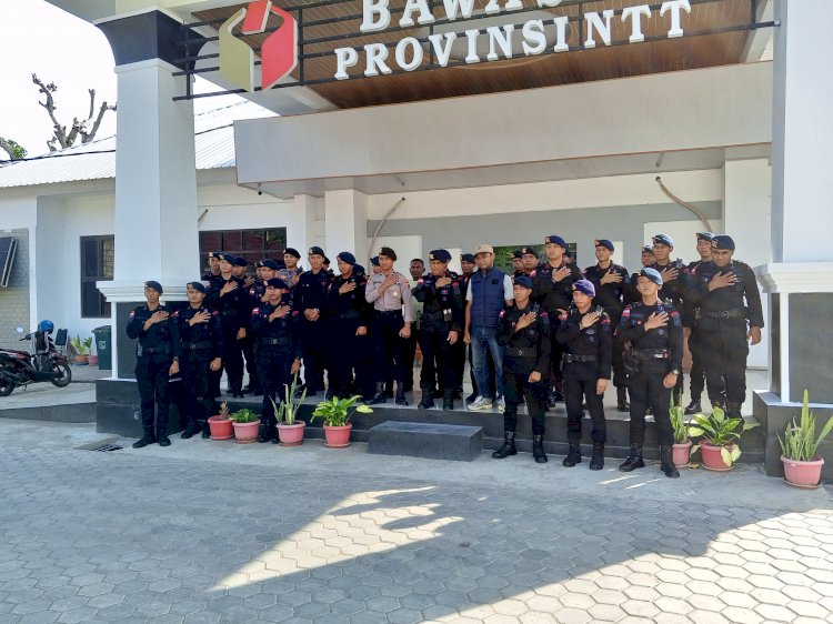 Satgas Tindak Ops Mantap Praja Turangga Laksanakan Patroli Dialogis di Kantor Bawaslu NTT