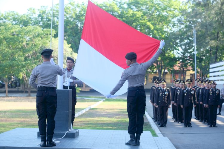 Polda NTT Gelar Upacara Khidmat Peringatan Hari Pahlawan 2024 dengan Tema 