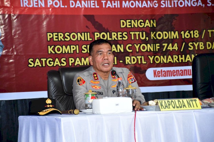 Arahan Kapolda NTT di TTU: TNI-Polri Harus Jadi Teladan dan Solusi untuk Masyarakat