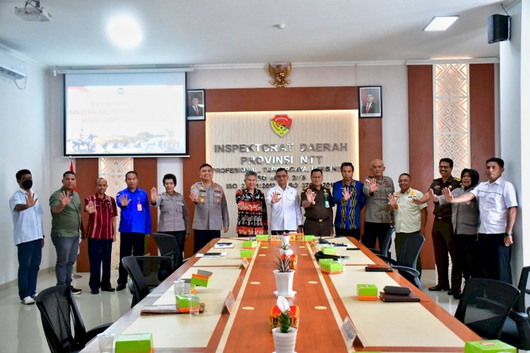 Anev Tahunan 2024 dan Sosialisasi Program Kerja Satgas Saber Pungli Provinsi NTT 2025